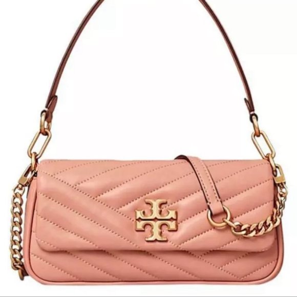 🌸NeW! 🔥 Tory Burch Kira Chevron Small Flap Shoulder Bag - Picture 3 of 17